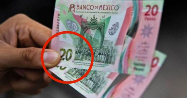 Ofrecen hasta 200 MIL pesos por este billete de 20 pesos por tener esta letra