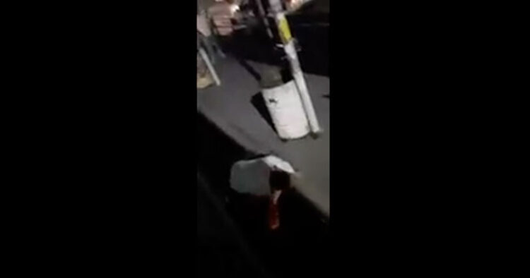 Chofer se agarra a golpes con un pasajero en plena parada del camión