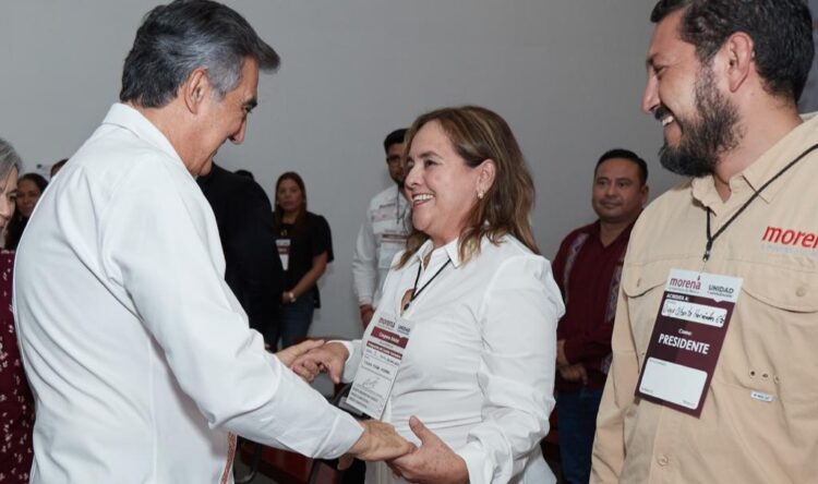 Nueva líder de Morena promete «sana y respetuosa distancia» con Américo Villarreal