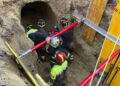 Rescatan en Italia a hombre dentro de un túnel