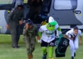 Reprueba AMLO uso de helicóptero de la Marina en juego de béisbol