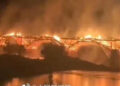Incendio destruye el ‘Puente de la Paz Universal’, en China