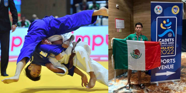 Destaca Lalito Sagastegui en Mundial de Judo de Sarajevo