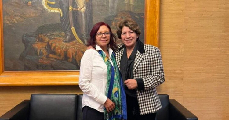 Delfina Gómez y Leticia Ramírez se reúnen para acordar relevo
