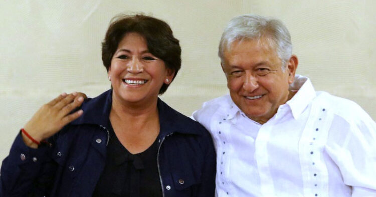 «A Delfina Gómez la queremos mucho»: AMLO tras sustituirla en la SEP