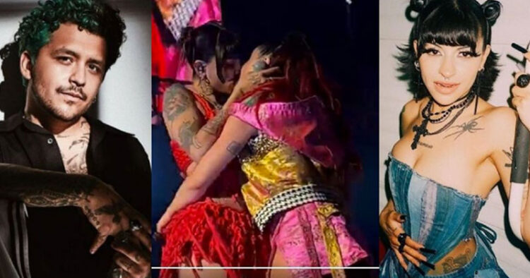 Cazzu se olvida de Nodal y se besa con una mujer