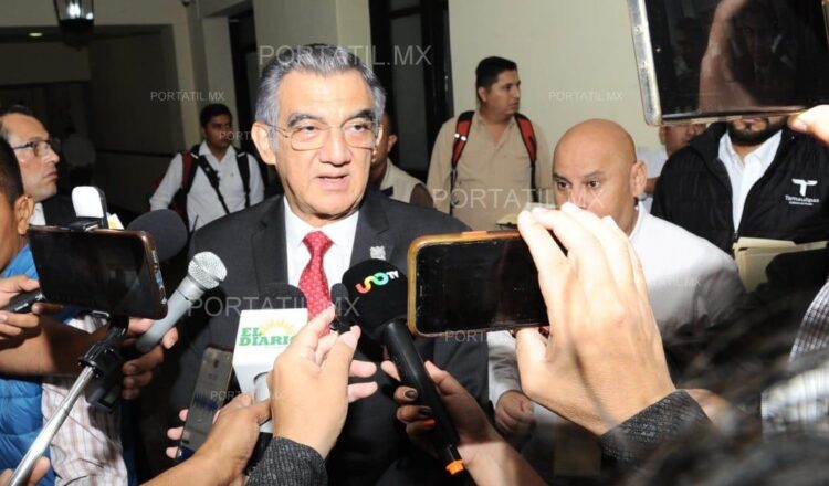 Se refuerza la seguridad en Tamaulipas: Gobernador Américo Villarreal