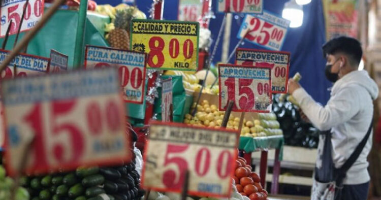 Inflación en México llega al 8.70% anual
