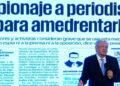 AMLO rechaza haber realizado espionaje a periodistas