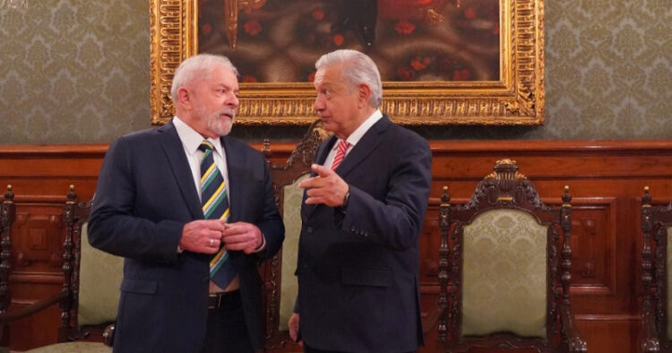 Celebra AMLO victoria de Lula da Silva