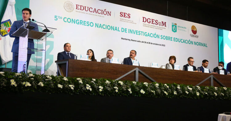 Samuel García inaugura Congreso Nacional para la mejora magisterial