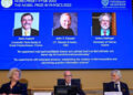 Reciben premio noble los tres pioneros de la comunicación cuántica