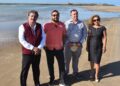 El Secretario de Turismo, Benjamín Hernández, revisa la propuesta de playas incluyentes en Tamaulipas