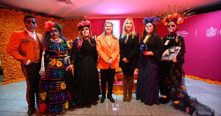 Realizan concurso de catrinas en centros comunitarios de Nuevo León