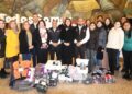 Entrega la Universidad Autónoma de Tamaulipas donativo de cobijas en Ciudad Victoria