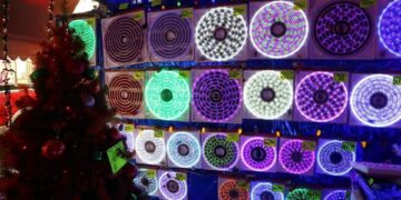 Llaman a tener cuidado con luces navideñas pirata