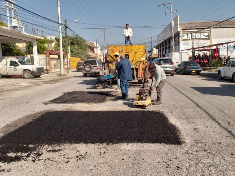 Intensifica Municipio Programa de Rehabilitación de vialidades