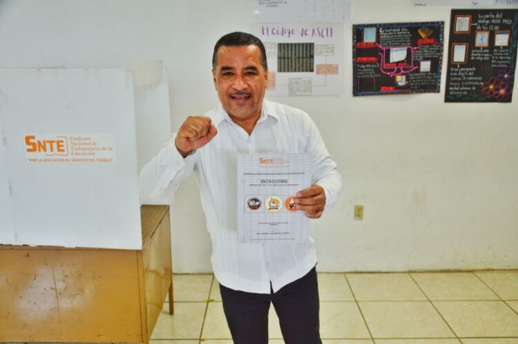 Vive SNTE fiesta histórica en Tamaulipas, la invitación es a participar en la renovación de la Sección 30: Abelardo Ibarra