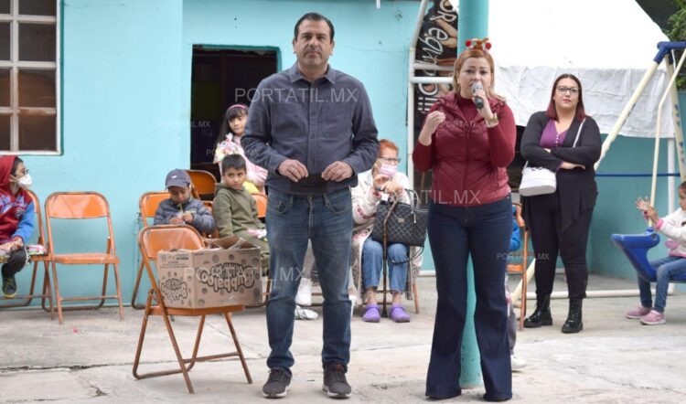 En Victoria, la regidora Anayansy Castillo lleva alegría a colonias