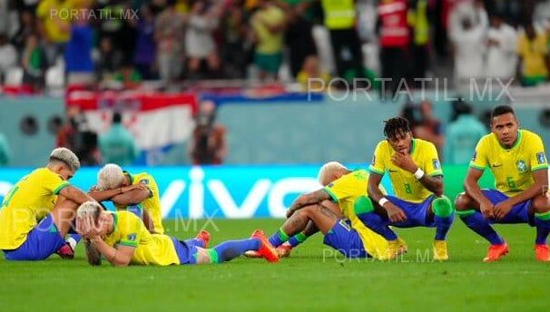 Brasil fuera del mundial, cayó ante Croacia en penaltis