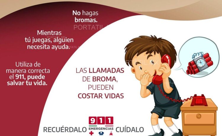 En Tamaulipas, piden evitar que menores llamen al 911 de emergencias
