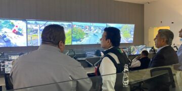 Recorre presidente municipal instalaciones del C4