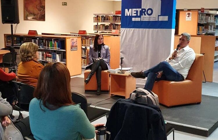 Presentó Enrique Jonguitud “Los días donde no estamos” en el Metro de Tampico