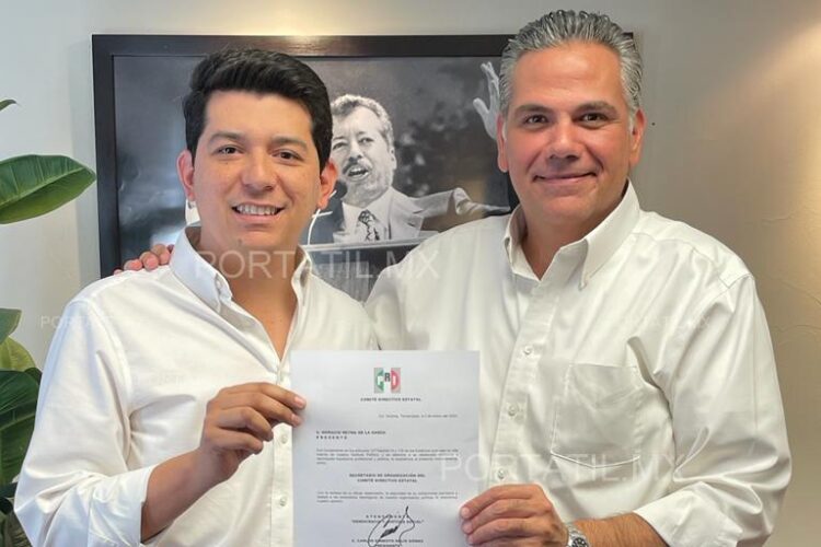 Sale Horacio Reyna del PRI de Victoria y asume cargo en Comité Estatal