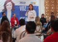 Recorre Imelda Sanmiguel municipios del sur de Tamaulipas