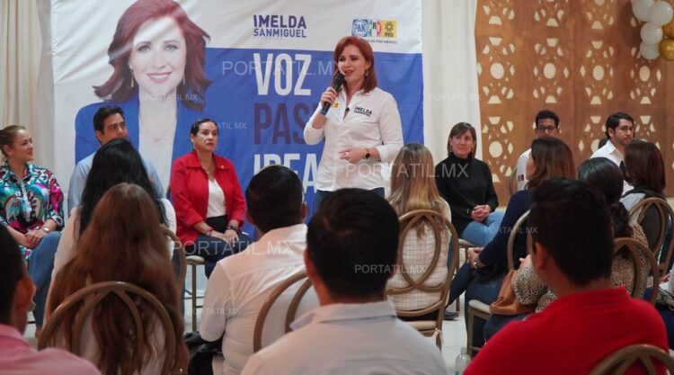 Recorre Imelda Sanmiguel municipios del sur de Tamaulipas