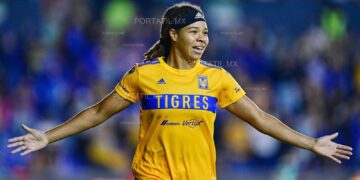 Tigres Femenil gana al Atlas 6 goles a 0