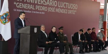 Conmemora Municipio 157 Aniversario luctuoso del Gral. Pedro J. Méndez