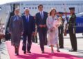 AMLO recibe a Justin Trudeau en el Aeropuerto Felipe Ángeles