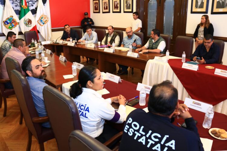 Guardia Estatal de Género se incorpora a Mesa de Seguridad