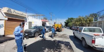 Intensifica Gobierno de Victoria arreglo de calles