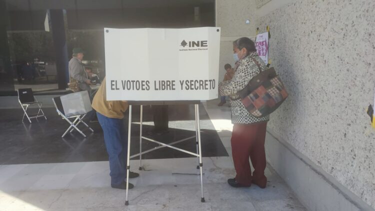 Elección de Tamaulipas se desarrolla con pocos votantes