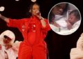 Rihanna publica la primera foto familiar con su bebé