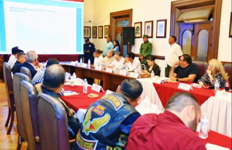 Sesiona Mesa de Seguridad Municipal