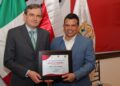 Declara Victoria huésped distinguido a Embajador de Polonia