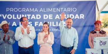 Con la voluntad de ayudar DIF Victoria entrega apoyos alimentarios