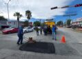 Lleva Municipio programa de bacheo a más colonias