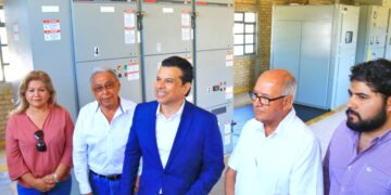 Moderniza alcalde de Victoria equipo electromecánico de COMAPA Victoria