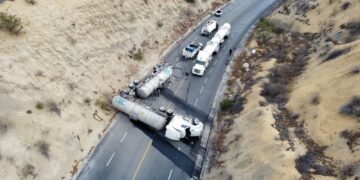 Cierran carretera entre Tamaulipas y SLP por terrible accidente