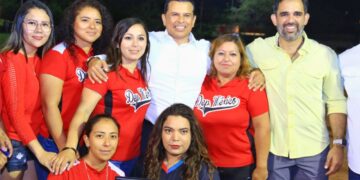 Agradece alcalde el apoyo que da el gobernador al deporte de Victoria