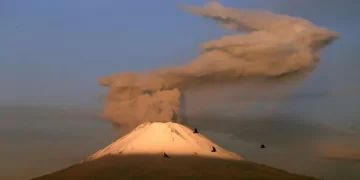 El ‘Popo’ se viste de blanco