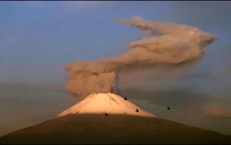 El ‘Popo’ se viste de blanco