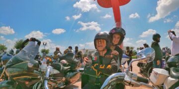 Recibe Victoria a bikers de EU,  centroamérica y connacionales