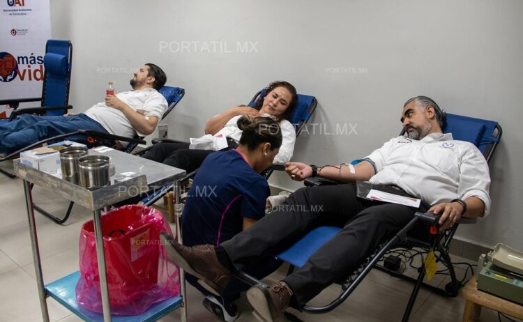 Promueve la UAT campaña de donación «Sangre Más Vida»