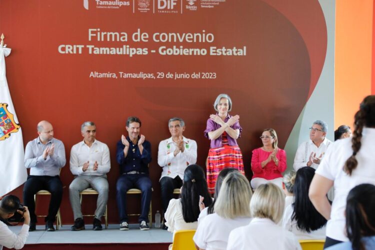 Reafirman DIF Tamaulipas y Gobierno del Estado alianza con Fundación Teletón