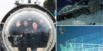 Buscan submarino que llevaba turistas al Titanic
